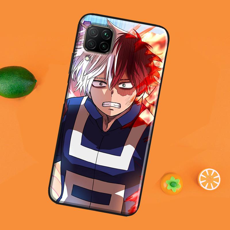 Anime Shoto Todoroki Phone Case For Huawei P40 Lite P20 P30 Pro Nova 5T P Smart Z 2019 2021 Honor 50 10i 8X 9X