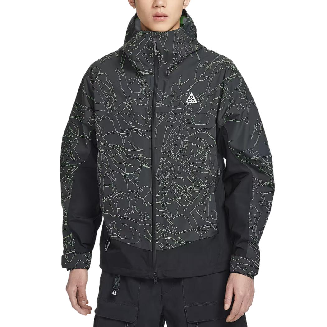 Nike Windbreaker Hooded Long Sleeve Jacket Men jackets IF0929-010 XS