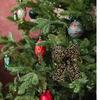 Bow Christmas Tree Decoration Wreath Bow Xmas Decor Craft Supplies For Front Door