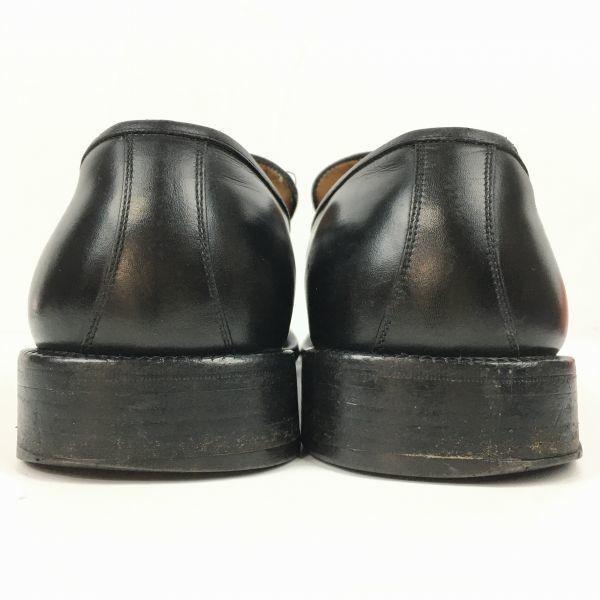 Salvatore Ferragamo Hergestellt in Italien Vollleder Bit Loafer Slipper Schuhe Schwarz Größe 9.5EE Herren(GEBRAUCHT)