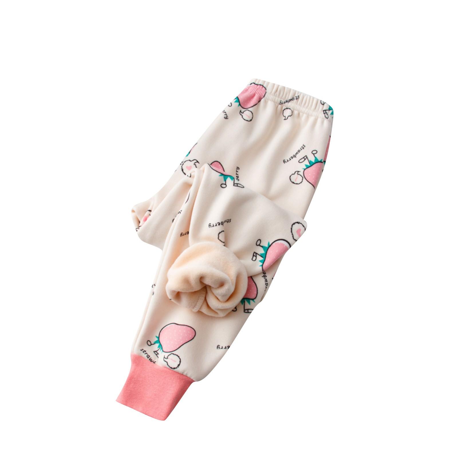 

Зимние детские флисовые леггинсы Johns для мальчиков и девочек, толстые теплые штаны для детей 120 киноварь