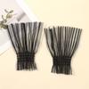 Perfect Match Mesh Decoration Fake Sleeves Removable Stretchy Fabric Wrist Flared Cuffs Sweater Ornaments Party Dresses Accessories