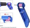 TAORAYO Drill Sharpener for Metal Range Portable Drill Sharpener with Corundum Grinding Hand Tool Drills, 2.0-12.5mm, Wheel,