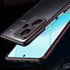 For Xiaomi Redmi Note 13 Pro+ Bumper Case Metal Frame Bumper Cover with Camera Lens Guard