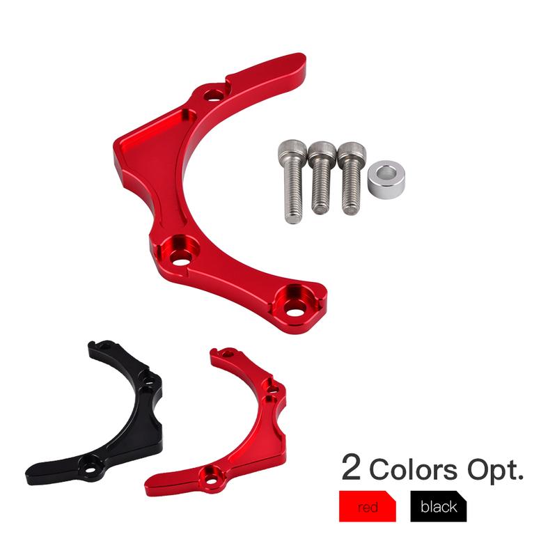 NICECNC ATV Aluminum Engine Case Saver Guard Protector Cover For Honda Sportrax 450 TRX450R TRX450ER TRX 450R 450ER 06-14 Black