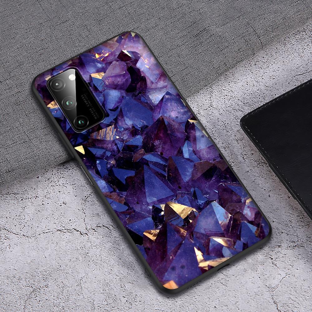 Silikonové pouzdro GX55 Crystal Diamond pro Honor 6A 7A 3GB 7C 7X 8 8A 8X 8C 9 10 Lite View 20S 9A 10X Max Pro