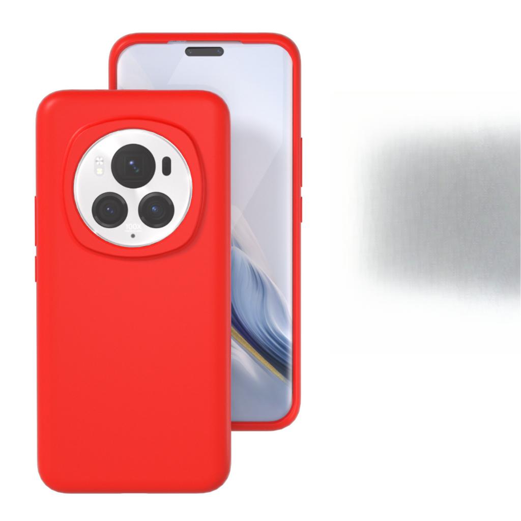 Suitable for Huawei Honor 300Pro Liquid Silicone Mobile Phone Case Honor Magic7 Solid Color Matte X60 Protection Case