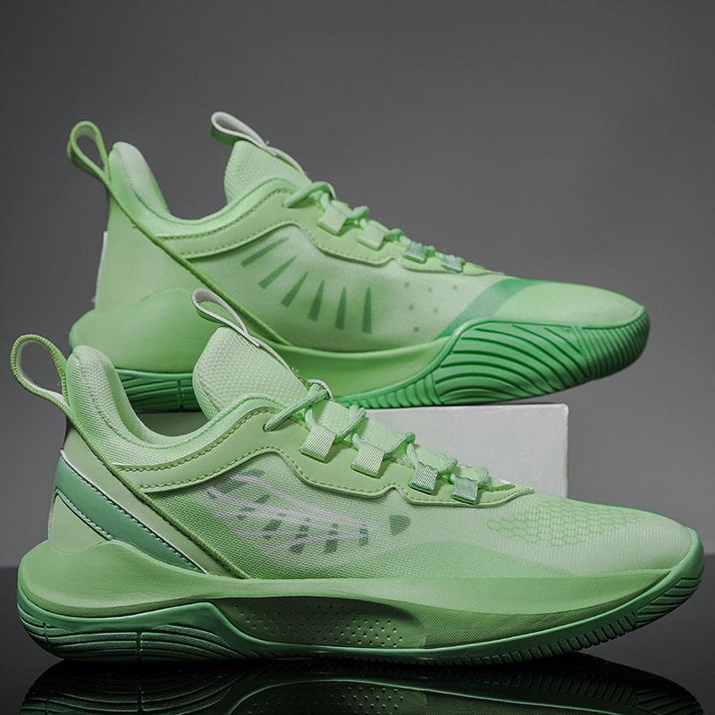 High-quality Basketball Shoes Brand Design Sports Training Shoes Outdoor Sneakers Men Mesh Wear Resistant Non-slip Cushioning