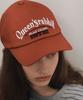 Kwinseulaebis Qsrb Cotton Chino Lettering Baseball Cap