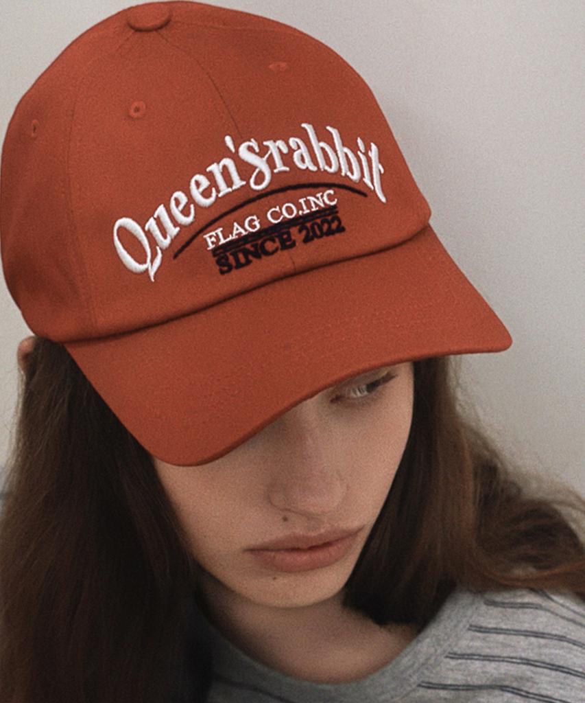 Kwinseulaebis Qsrb Cotton Chino Lettering Baseball Cap