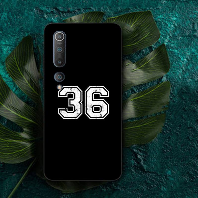 MaiYaCa Husă de Telefon Personalizată Fotbal Număr Norocos pentru Redmi Note 8 7 9 4 6 pro max T X 5A 3 10 lite pro