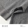 ELLE Women's Lambswool Off-Shoulder Knit Sweater