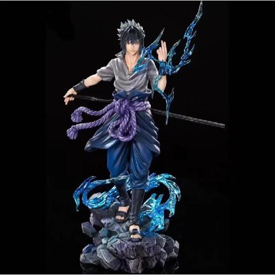 23cm Naruto Anime Figure Uzumaki Naruto Uchiha Sasuke Action Model Pvc Statue Desktop Ornament Collection Toys Gift