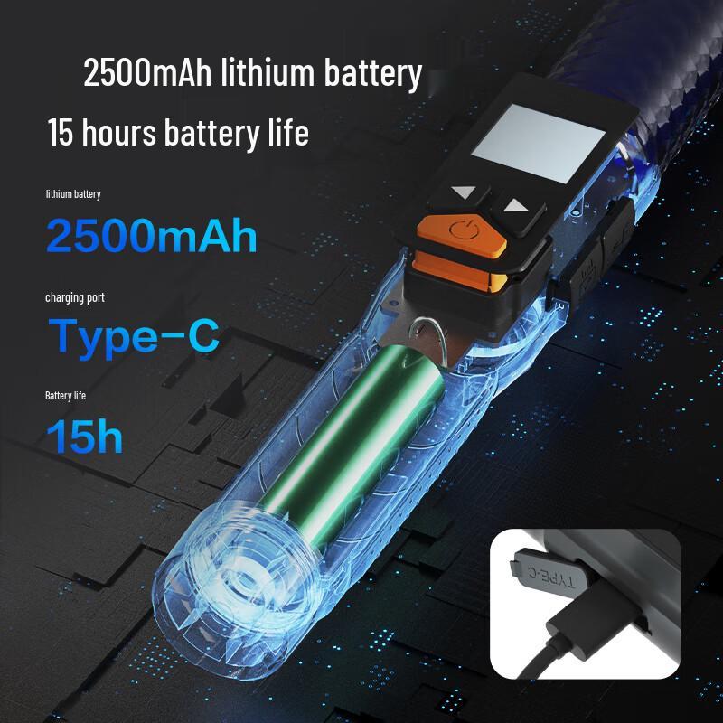 Deli High-Precision Breath Alcohol Tester
