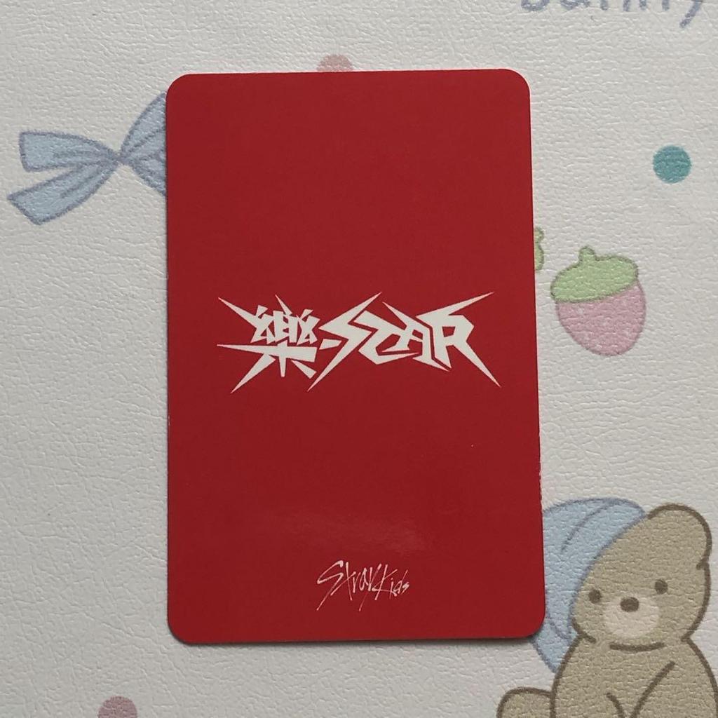 [USED] StrayKids Reno SKIZ Raku-STAR ROCK-STAR Trading Card