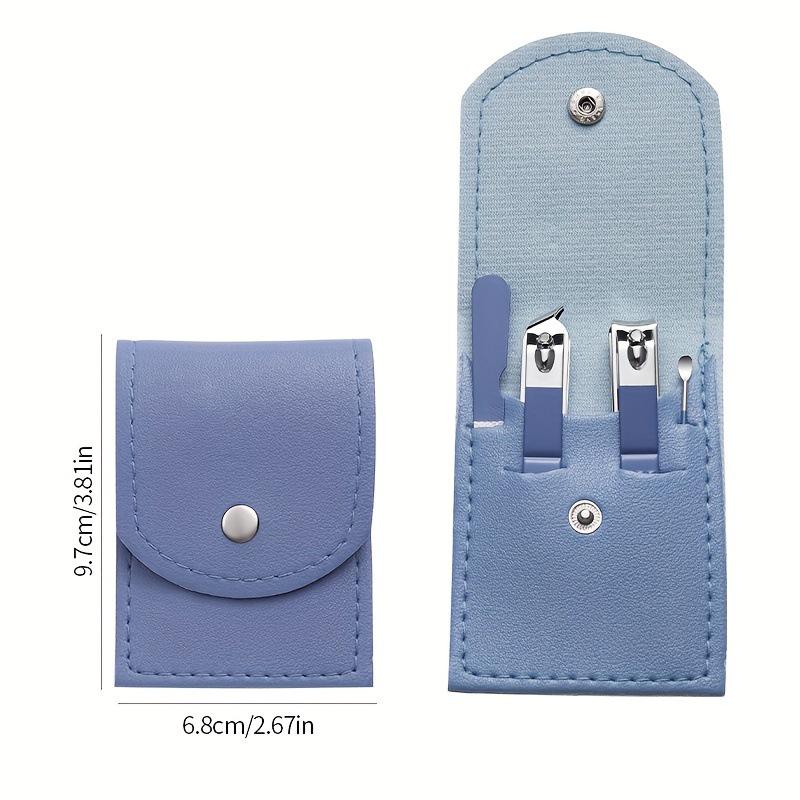 18-Piece Dark Green Manicure & Pedicure Set - Stainless Steel Nail Clippers & Tools