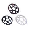 Bike Chainring 32T Round Chainwheel Hollow Aluminium Alloy Single Chain Ring Positive and Negative T