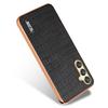 For Samsung Galaxy A14 5G/4G Case Crocodile Texture Leather+TPU Anti-Drop Phone Cover