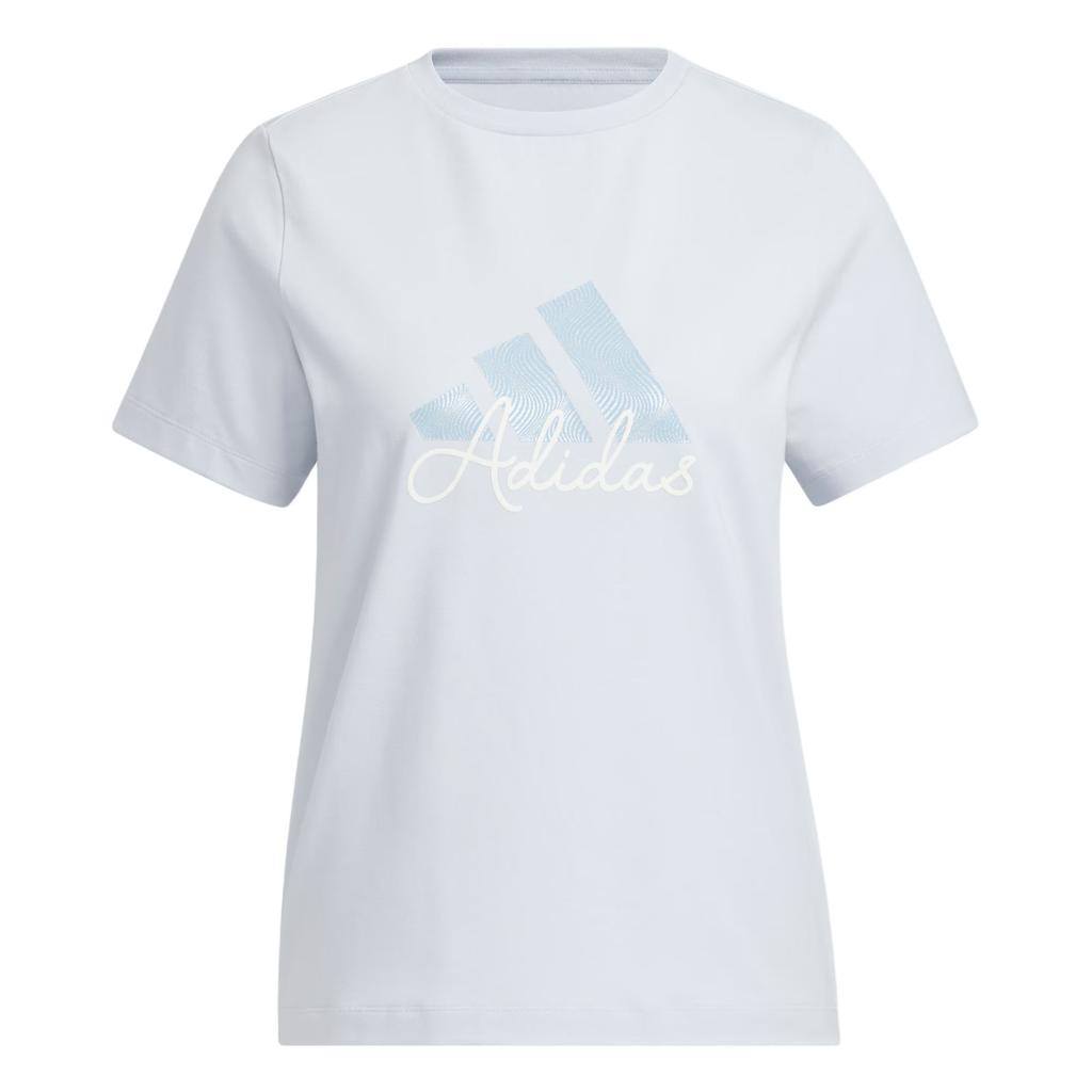 Adidas Must Haves Comfortable Sports Leisure Knitted Short Sleeve T-Shirt Women Tops KF2678