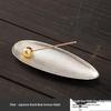 Fisherman Fishing Line Incense Holder: Indoor Tea Ceremony Ornament, Alloy Incense Burner Base.