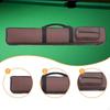 Portable Handle Anti Scratch Sleek Adjustable Shoulder Strap Holds 2 Cues 1/2 Jointed