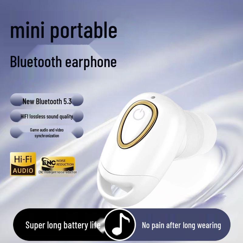 X9 Bluetooth Earbud: Premium Sound, Extended Battery, Noise Canceling Calls, Comfortable Fit for Gaming & Media Sync.