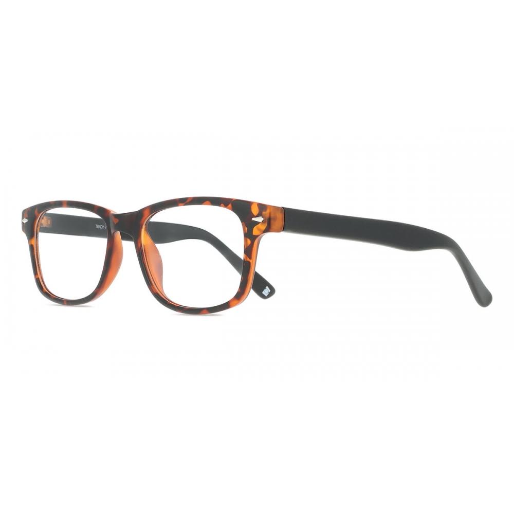 Full Rim Rectangle Tortoise Smartbuy Collection Quinn  Cp156a Fashion Unisex Eyeglasses