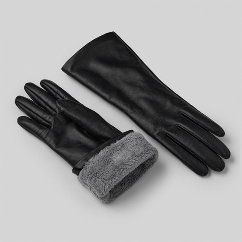 VERDEMAR Nappa Lambskin Long leather glove