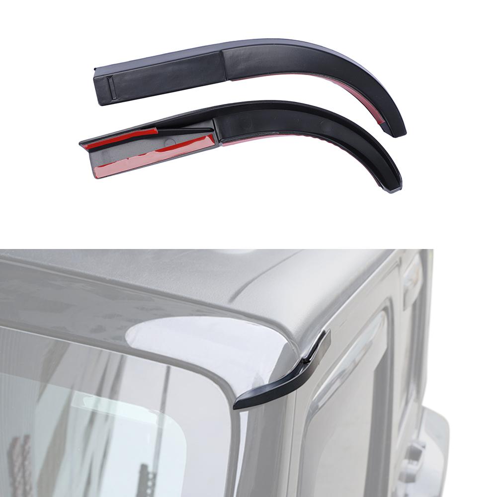 Car Door Roof Seal Strips Leak Seal Kit Water Rain Gutter Extension for Jeep Wrangler JK 2007-2018 Car Protection Accessories