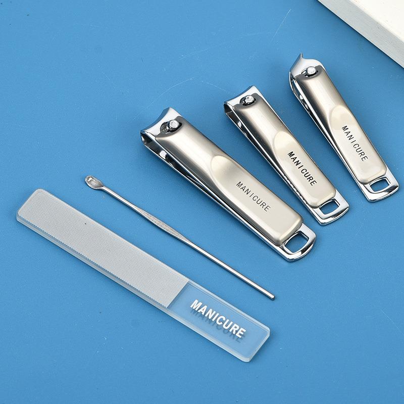 Premium Manicure Tool Set: Nail Clippers, Scissors, Pliers, and Files for Professional Grooming
