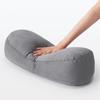 MUJI Soft Mini Cushion that can also be used as a Charcoal 49 x 22 x 83789732 Multi-purpose backrest, Gray, 15cm,
