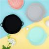 Air Fryer Silicone Pot Pad Easy To Clean Round Silicone Baking Tray Airfryer Liners Molds Reusable Oven Baking Basket Pizza Pan