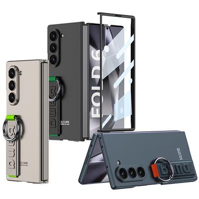 Z FOLD6 Mobile Phone Case Fine Hole Camera Elastic Wrist with Shell Film Integrated Protective Case