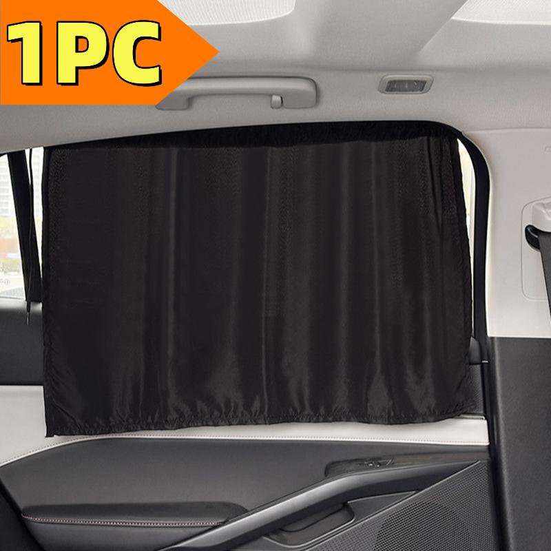 

Летние автомобильные шторки для защиты от солнца и теплоизоляции, автомобильные шторки-присоски, черные боковые шторки для приватности