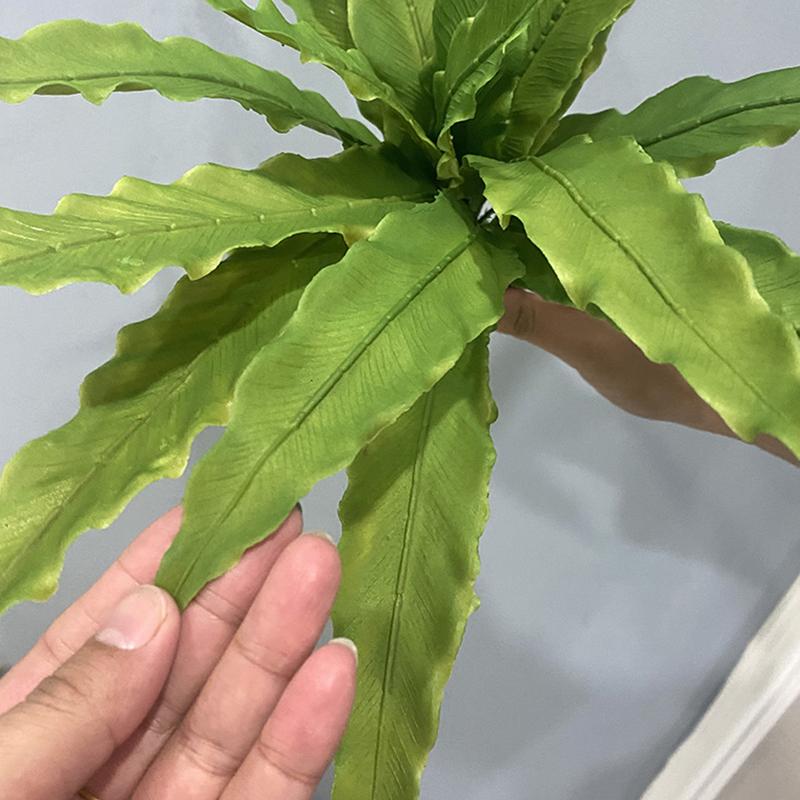 Large Artificial Fern 40cm 15Leaves Tropical Fake Fern WholesaleLeaves Persian Leaves Wall Hanging Plants For Home Garden Decor