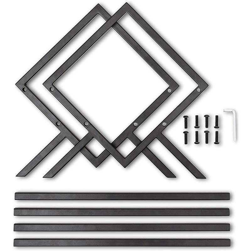 Desktop Creative Vinyl Record Storage Rack CD Organizer European Detachable Metal Magazine Floor Display Stand
