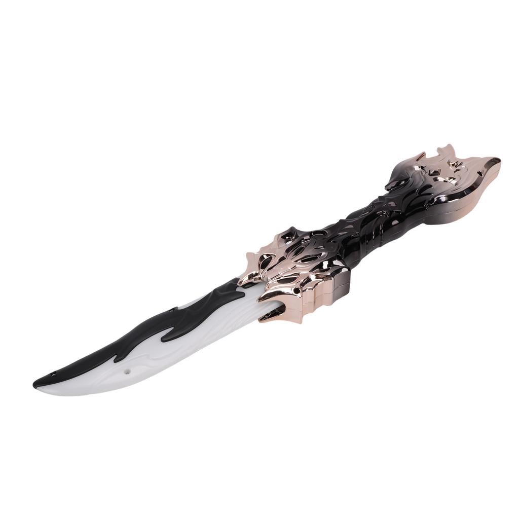 Light Up Sword Foldable Rechargble Color Changing LED Light Up Sword Toy with Sound Effect