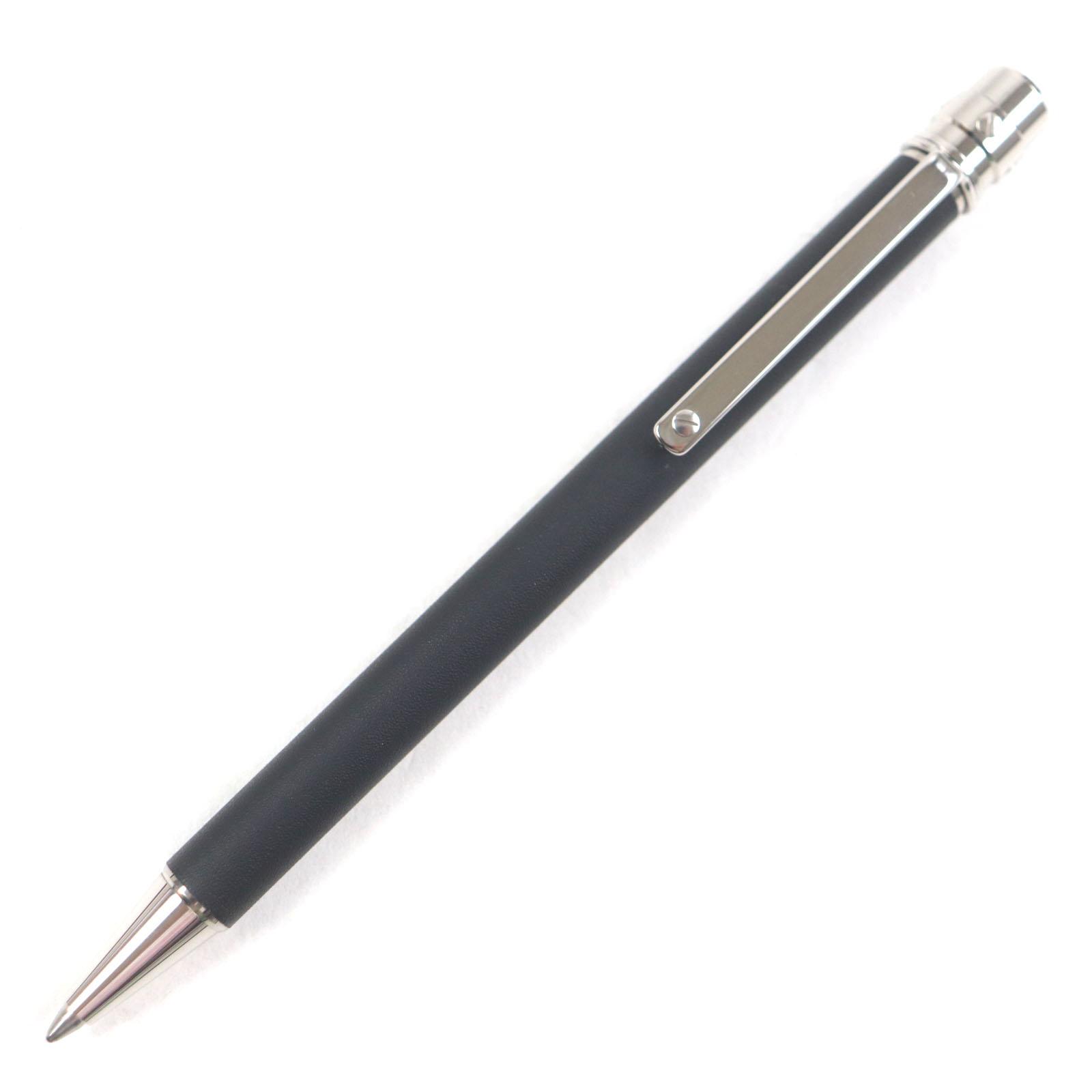 

Excellent Cartier Ballpoint pen Santos Twist type Matte Black Silver mens Used