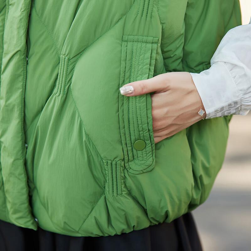 Yiliteng Women's Stand Collar Down Vest