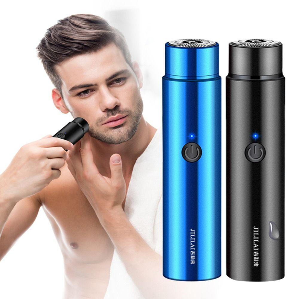 

New Travel Car Portable Washable Automatic Mini Electric Shaver Beard USB Shaver