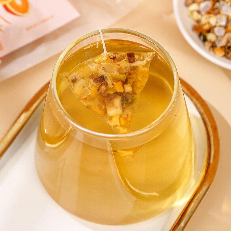 Chá de flor de jasmim laranja Chá triângulo Chá Cold Brew 125g / 25 sacos