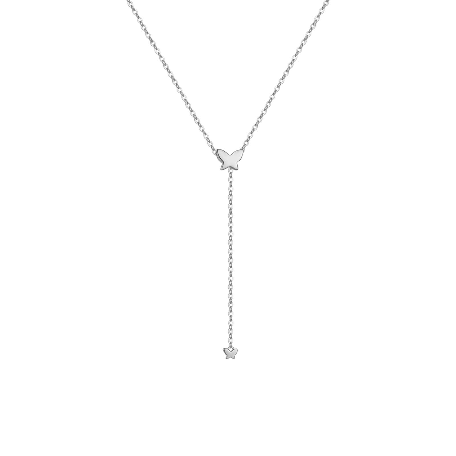

ANDYWEN 925 Silver Transformer Adjustable Long Chain Heart Pendant Charm Necklace Choker Resizable Women Luxury Jewekry