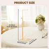 Purse Display Stand Adjustable Height Space Saving Portable Bag Hanger Handbag Exhibitions,