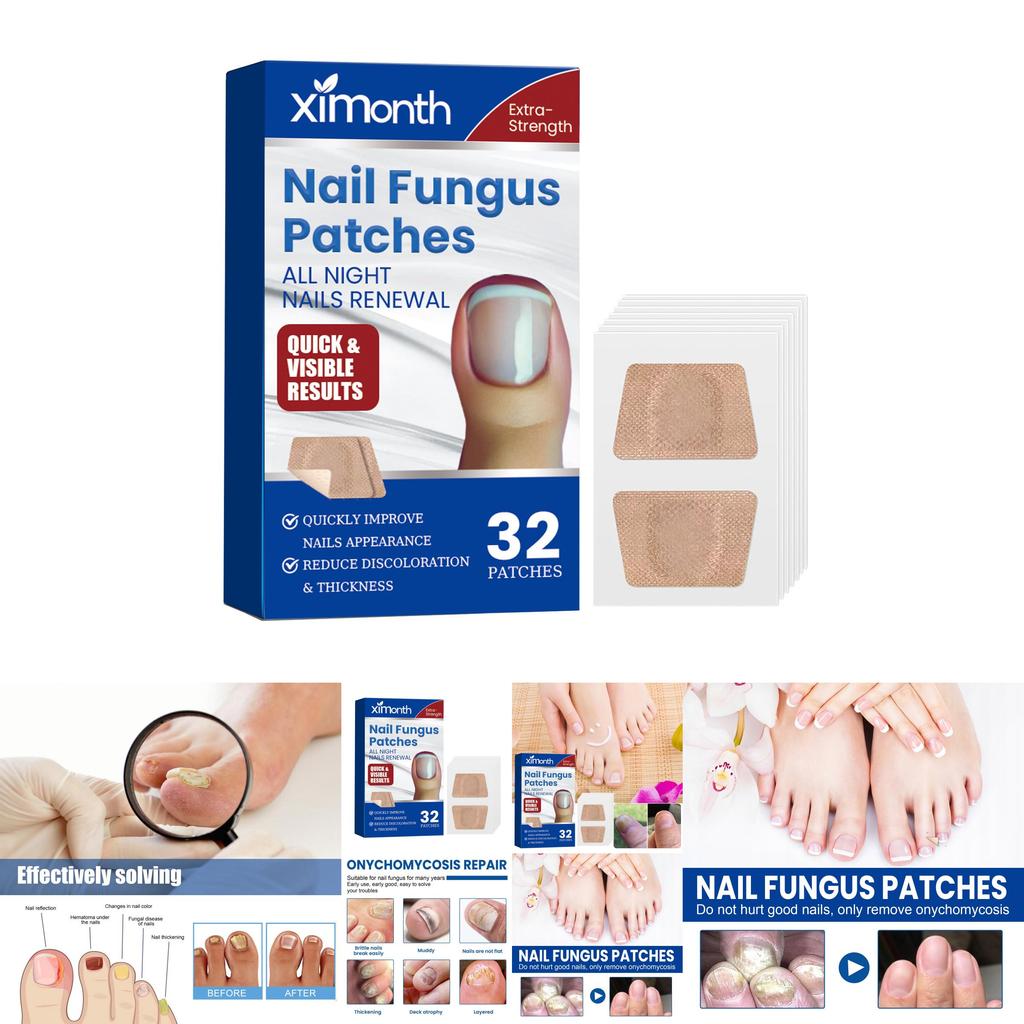 Ximonth Nail Care Patches Repairing Thickening Strengthening For Damaged Nails