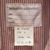 MIHARA YASUHIRO made in Japan Hickory stripe Long sleeve Layered shirt S Men's Used