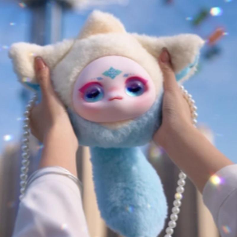 New Cute Dream Girl Yunxian Crossbody Plush Vinyl Cute Doll Fashion Blind Box Exquisite Toys Holiday Christmas Gifts.