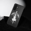 Dominante Schwarze Drachen Handyhülle Für Samsung S23 S24 S25 Ultra FE A17 A26 A36 A56 A05S A06 A07 A15 A16 A34 A35 A53 A54 A55