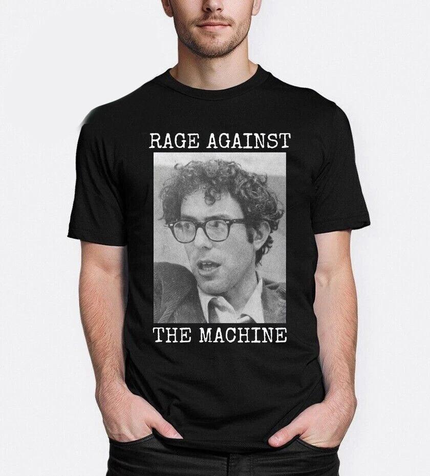 Rage Against The Machine Young Bernie Sanders Unisex Black T-Shirt 2XL