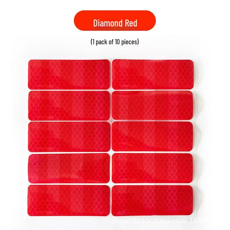 Waterproof Luminous Reflective Safety Sticker for Cars and Electric Vehicles