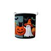Hamper, Halloween Quilted Cotton Storage Basket with Lid for Clothes and Home Organization